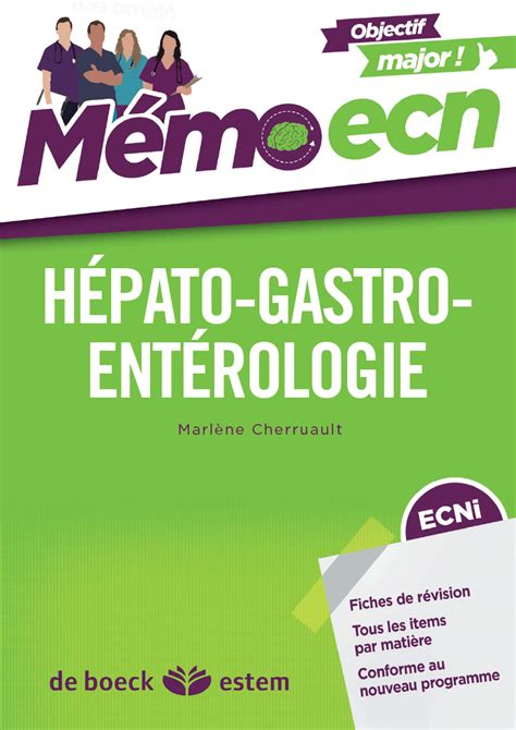 Hépato-gastro-entérologie - Mémo ECN